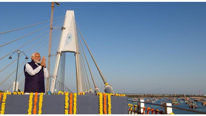 Specialties of Sudarshan Setu longest cable-stayed bridge in India  opened by PM Modi 