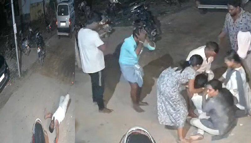 Man in cuddalore attempted suicide after faced heavy debt issue cctv footage out now ans