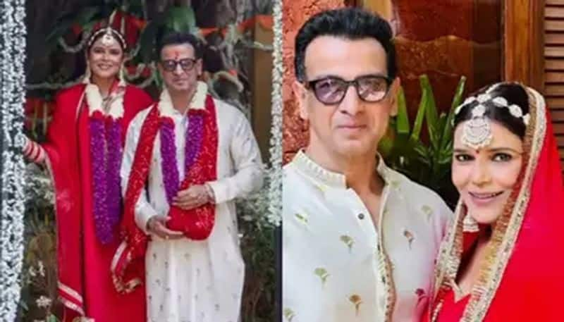 Actor Ronit Roy ties knot to his wife second time photos gone viral pav