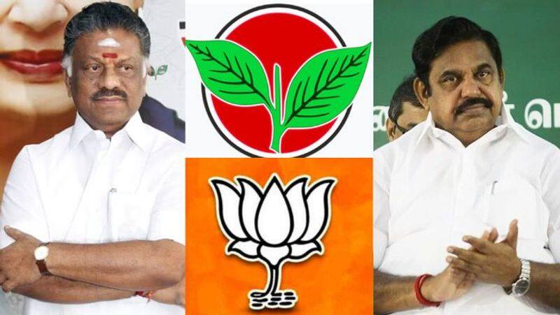 former chief minister o panneerselvam confirm Aiadmk - bjp alliance-rag