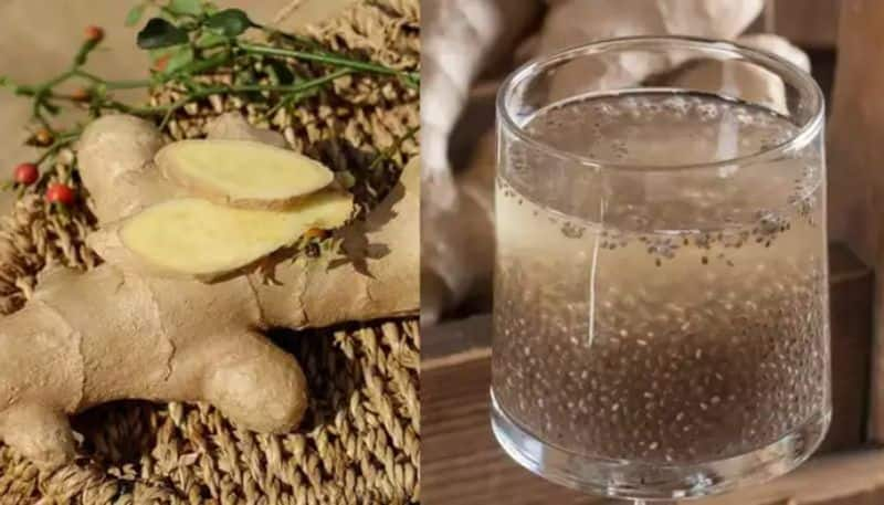 benefits of drinking ginger chia water