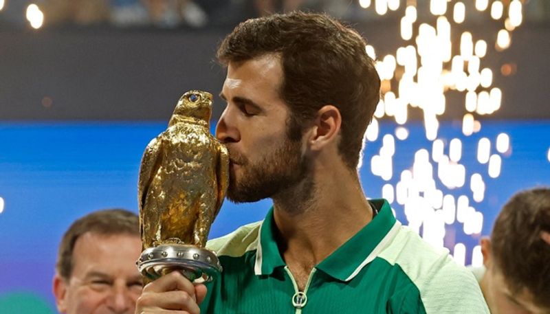 Tennis Karen Khachanov claims sixth title, ends Mensik's dream run in the Qatar Open final osf