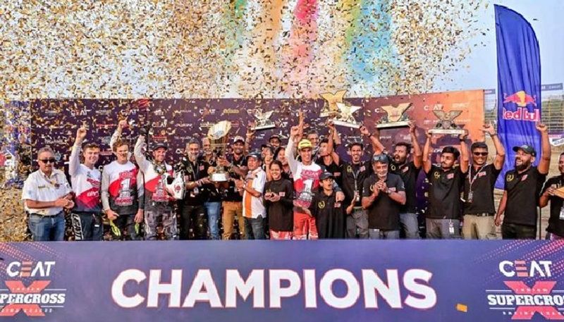 Bigrock Motorsports Wins Inaugural Season Of Indian Supercross Racing League kvn