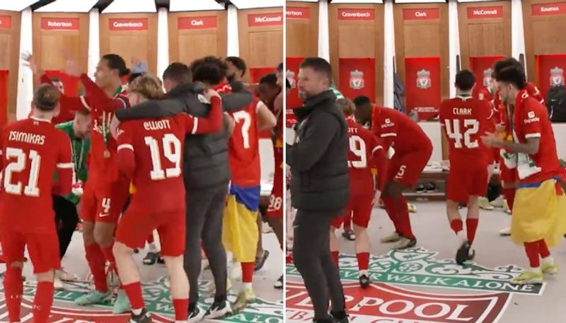 football Inside Liverpool's dressing room party: How Reds celebrated Carabao Cup glory after win over Chelsea (WATCH) snt