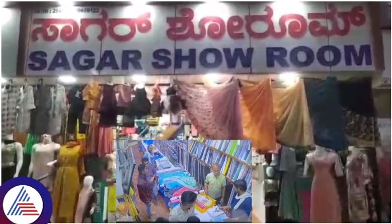 Sirsi husband beat up clothes shop owner because not collection his wife likes saree sat