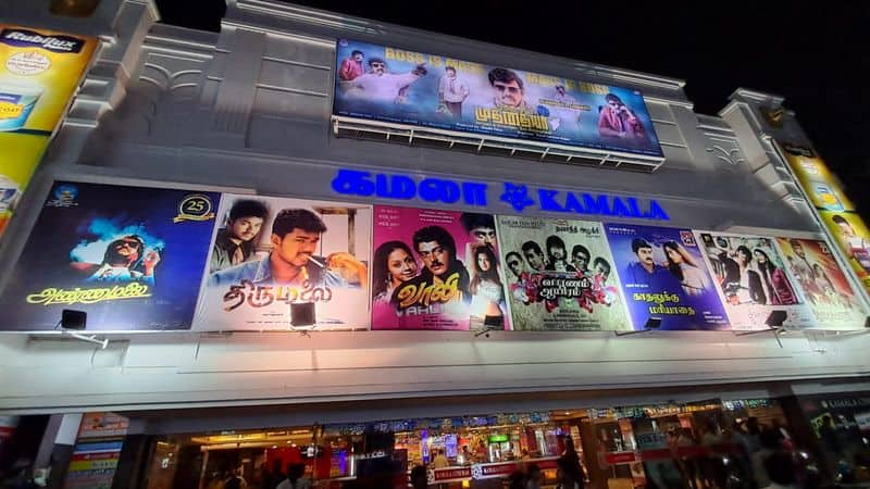 Chennai Kamala Theatre re release 6 classic hit tamil movies including vaali thirumala annamalai gan