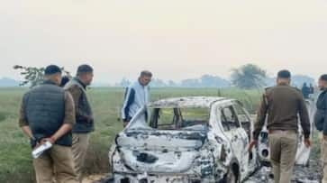 uttar pradesh Mathura Police Investigation Kasganj Transporter Burnt Alive Car Fell  Love HistorySheeter Daughter XSMN