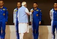pm modi announced isro gaganyaan mission astronauts names Prasanth Nair Angad Pratap Ajit Krishnan and Shubhanshu Shukla kxa 