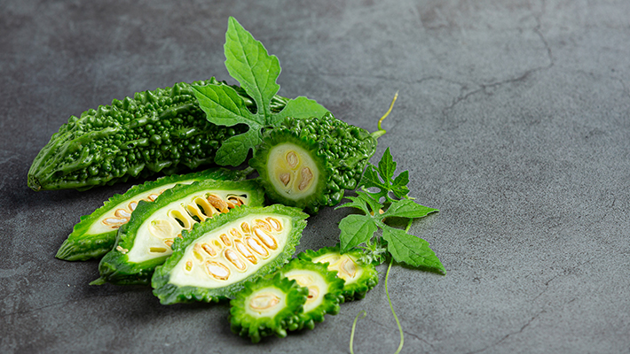 bitter gourd hair mask for soft and silky hair 