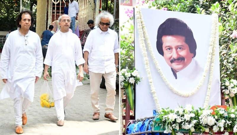 Pankaj Udhas Funeral: Friends and family arrive for the last rites (PHOTOS) RBA