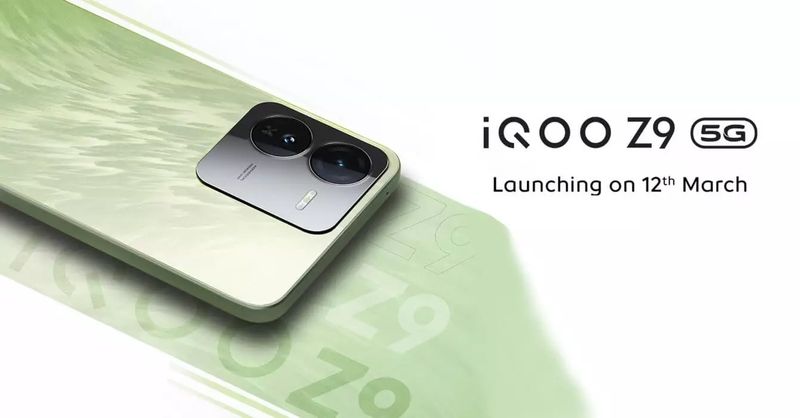 iQOO Z9 5G to launch in India on March 12 and its design and camera details have already been revealed sgb