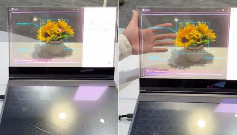 MWC 2024 Lenovo showcases transparent laptop concept WATCH video gcw