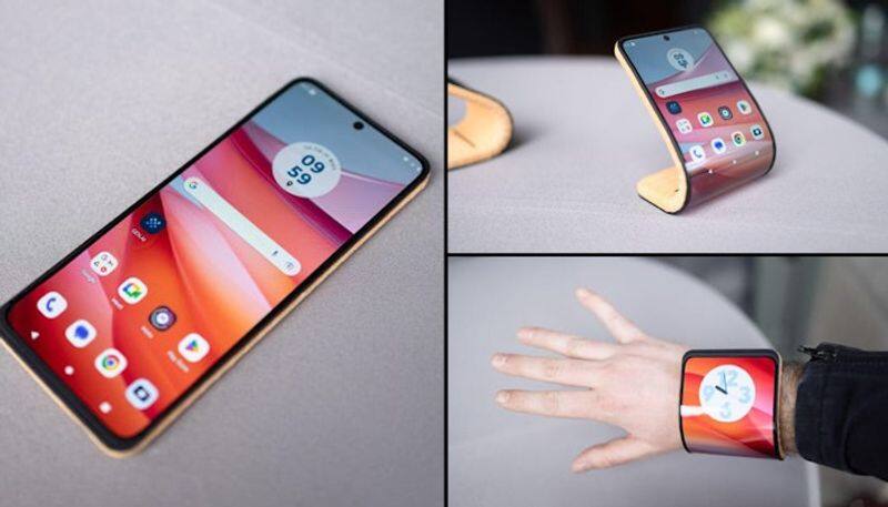 MWC 2024 Motorola unveils smartphone that can bend to become wrist watch (SEE PHOTOS) gcw