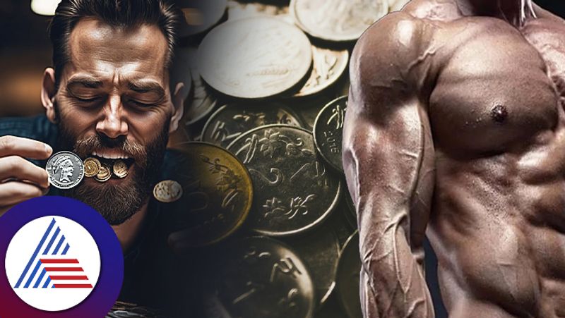 Man swallows coins and magnets to build body power health upset sum