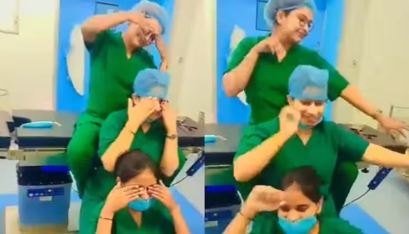 three nurses sacked for making dance reels inside operation theatre