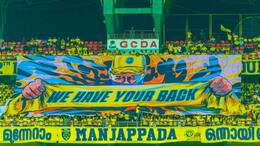 kerala blasters fans protest against team after contiues poor performance