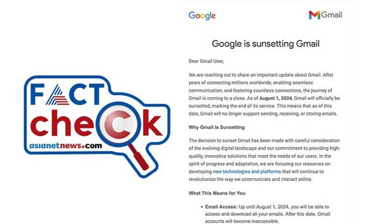 Google is sunsetting Gmail service on August 01 2024 here is the fact jje