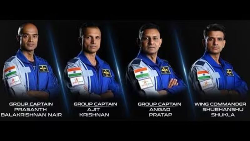 Four IAF fighter pilots to be India first Gaganyaan astronauts who is who  smp