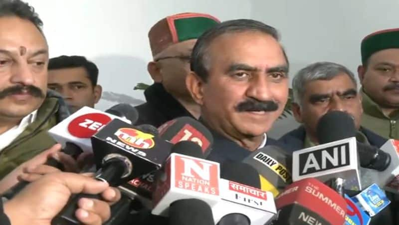 Himachal Chief Minister Sukhvinder Singh Sukhu refuses his resignation smp