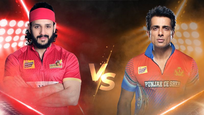 CCL 2024: Akhil Akkineni shocked sonu sood; Punjab De Sher Defeat at the Hands Of Telugu Warriors RMA