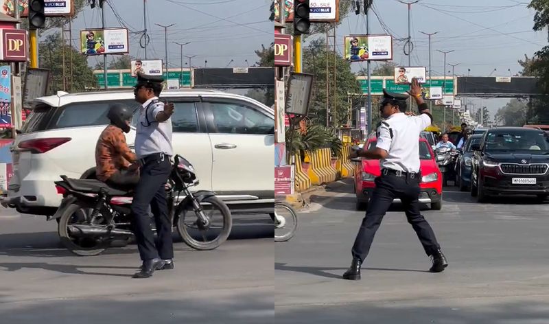 Nagaland minister Temjen Imna share Dancing traffic cops Ranjeet singh video praise his moves ckm