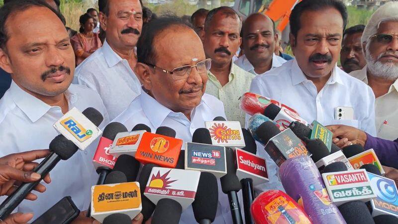 Minister Raghupathi has said that no force can cause riots in Tamil Nadu vel