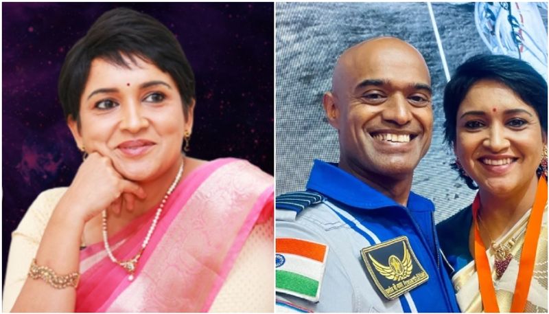 Lena meet husband astronaut prashanth balakrishnan because of her viral trolled spiritual interview vvk