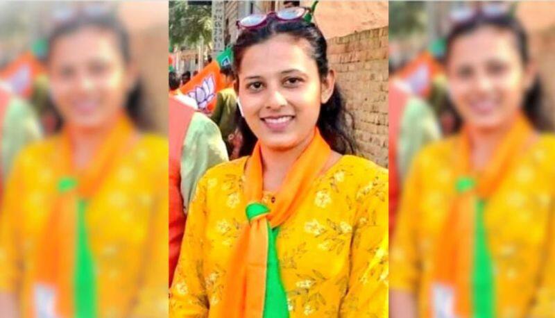 young female bjp worker found dead in premises of a school joy