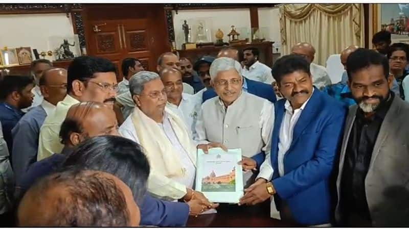 Karnataka Caste census report submitted to Chief Minister siddaramaiah after 9 years smp