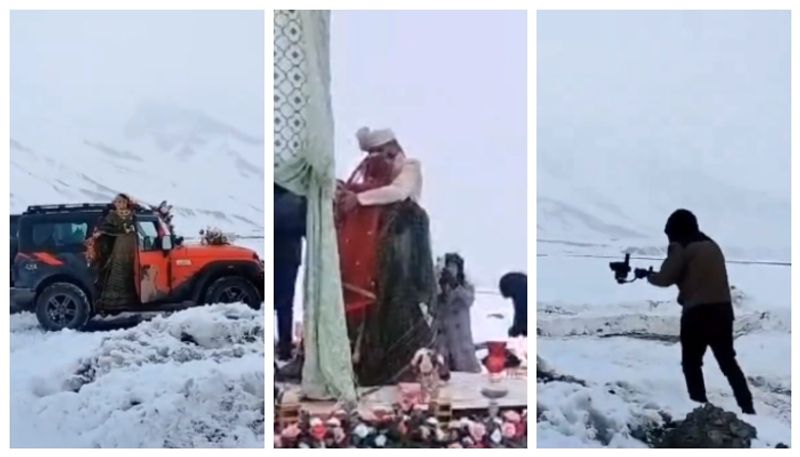 Couple weds in Spiti Valley at minus 25 digree temparature sum