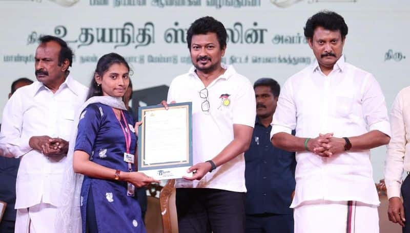 minister udhayanidhi stalin distributes appointment orders to youngsters under naan mudhalvan scheme in coimbatore vel