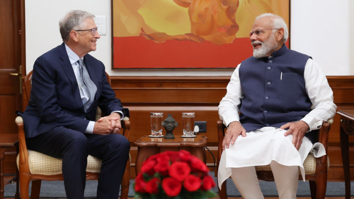 Former Microsoft CEO Bill Gates congratulates Prime Minister Narendra Modi on his third term as prime minister-rag