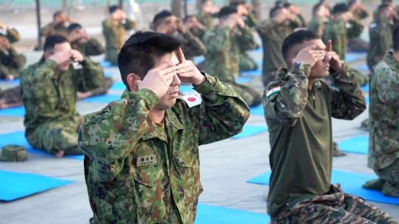 Dharma Guardian Exercise: Yoga at Pokhran (PHOTOS)