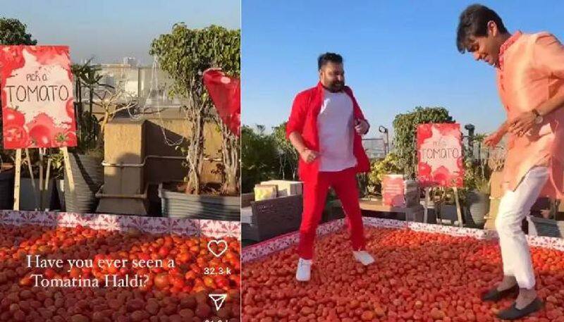 tomato haldi of mumbai couple criticised  by social media rlp