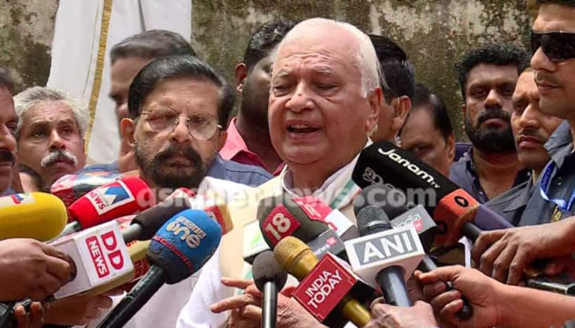'Role of SFI is clear...': Governor Arif Mohammed Khan on veterinary student's death case in Wayanad