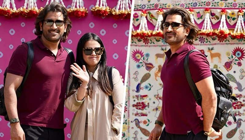 Anant Ambani-Radhika Merchant pre-wedding event: MS Dhoni, Sakshi's presence sparks excitement (WATCH) osf