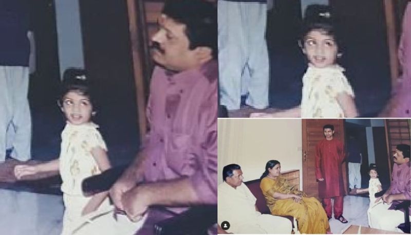 diya krishna shares Throwback photo with suresh gopi and chief minister pinarayi vijayan nrn 