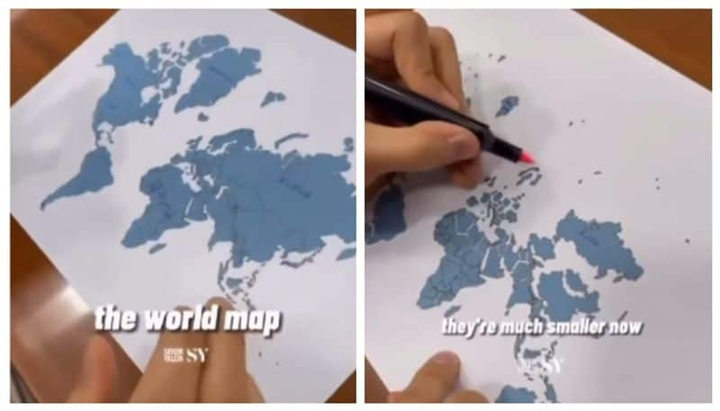 Video of the real map being revealed has gone viral BKG