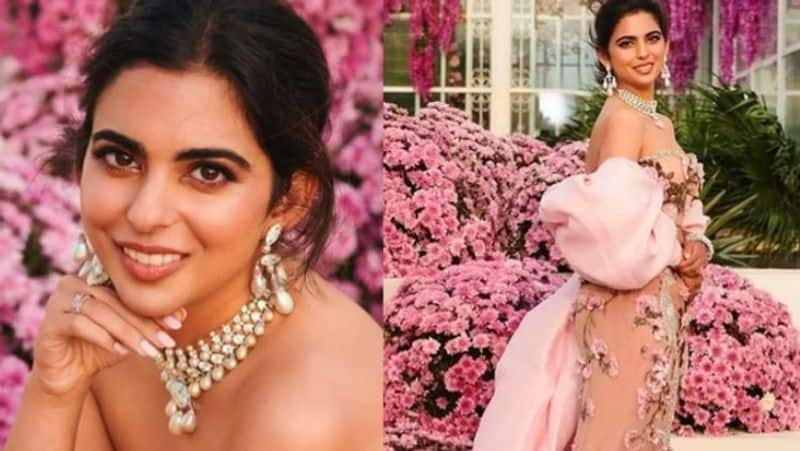 Isha Ambani is pretty in pink in first look from brother Anants pre wedding event Vin