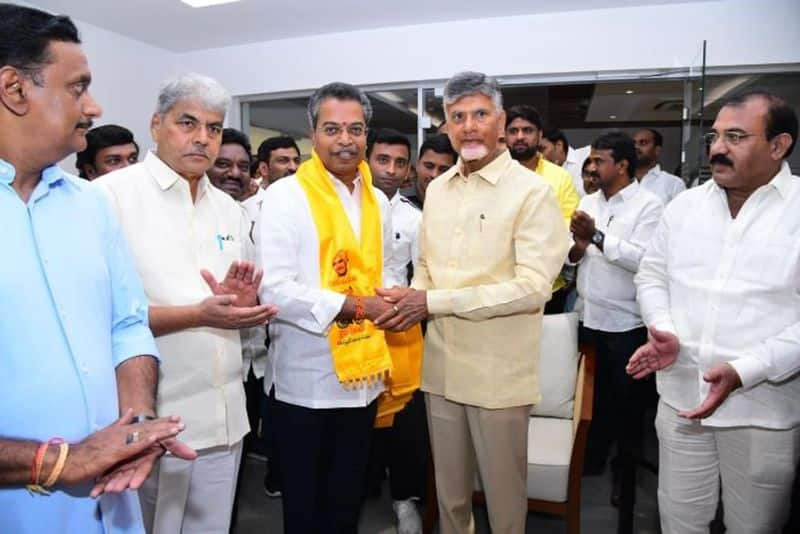  Vasantha krishna Prasad joins in TDP, Who will be bet  Mylavaram TDP Ticket lns