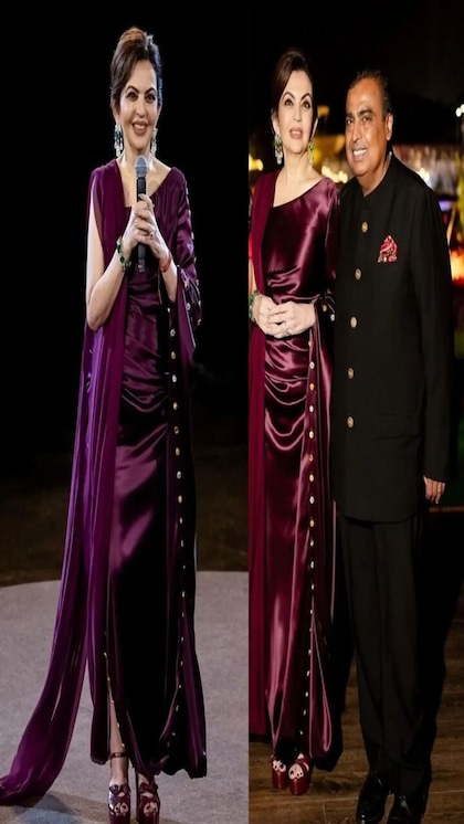 बहुओं से एक कदम आगे निकली Nita Ambani,गाउन-साड़ी में लूट ली महफिल