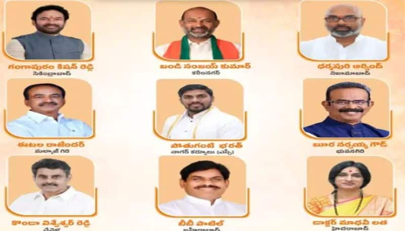 lok sabha elections 2024 : bjp candidates in telangana ksp