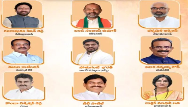 lok sabha elections 2024 : bjp candidates in telangana ksp