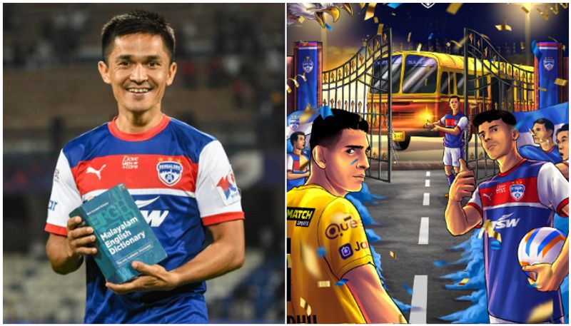 bengaluru fc trolls kerala blasters after loss against them