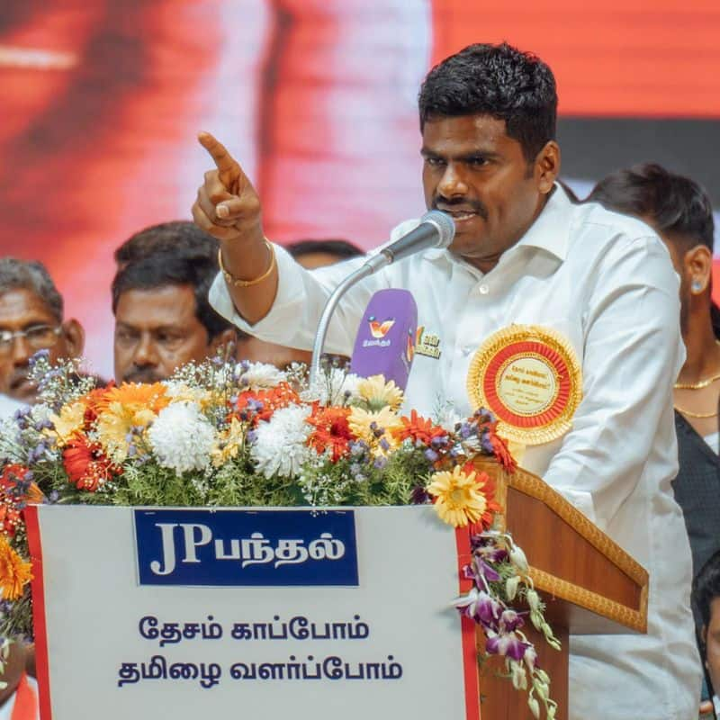 bjp state president annamalai slams dmk parliament election manifesto vel