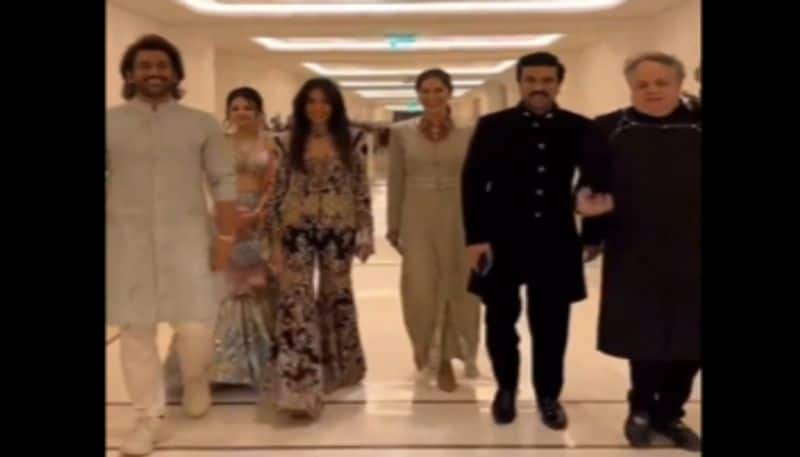 MS Dhoni, Sakshi and Dwayne Bravo are Dandiya Dance at Anant Ambani And Radhika Merchant Pre Wedding Event at jamnagar rsk