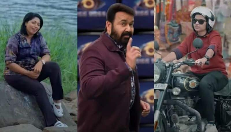 mohanlal announced bigg boss malayalam season 6 commoner contestants named ar resmin bai and nishana n nsn