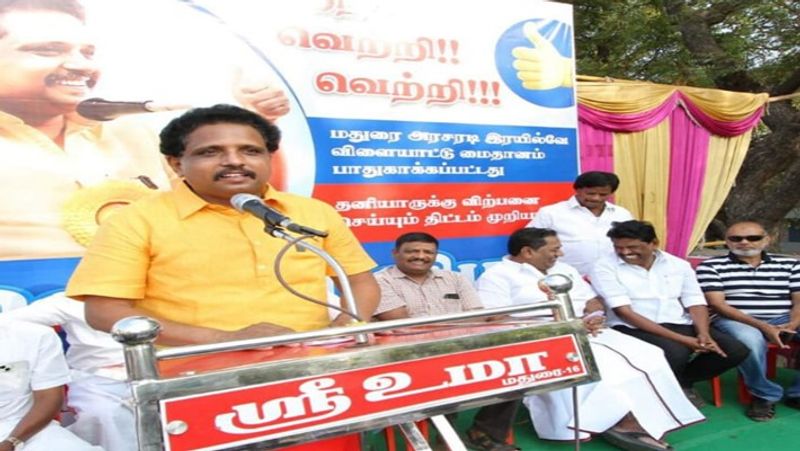 Su venkatesan MP pride over Madurai Railway ground Rescue smp