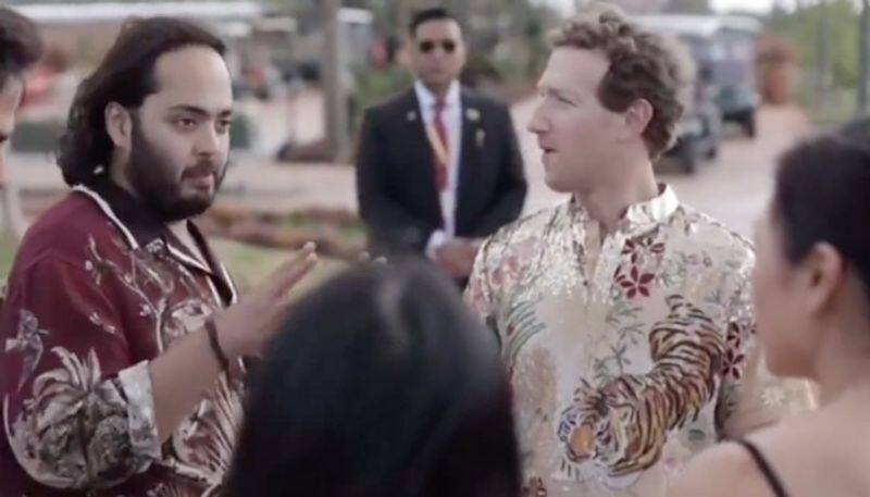 Thats so cool...' Anant Ambani's Richard Mille watch leaves Mark Zuckerberg couple surprised (SEE VIRAL VIDEO) gcw