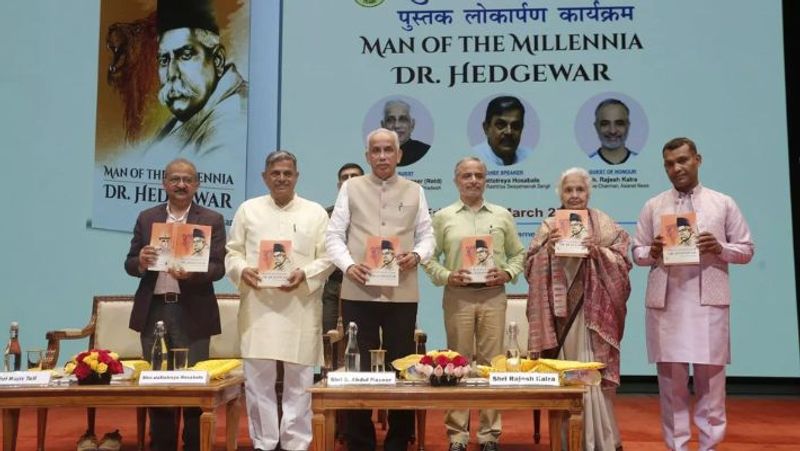 The Millennium Man Launch of the Dr. Hedgewar Book: Dattatreya Hosabale explained how RSS came to be-rag